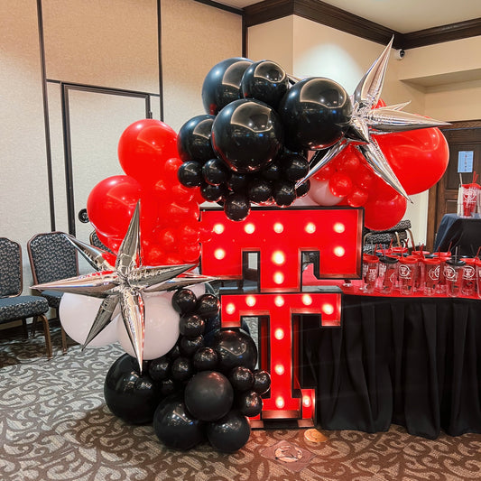 Texas Tech Marquee Letter Rental