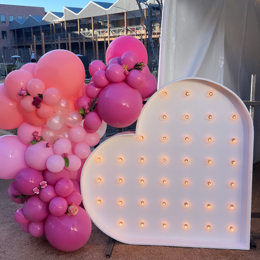 Heart Marquee Rental